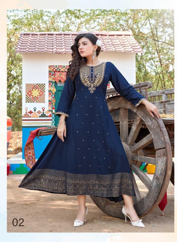 Tips & Tops Span Beautiful Ethnic Wear Kurti 